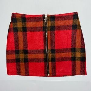 Forever 21 plaid skirt